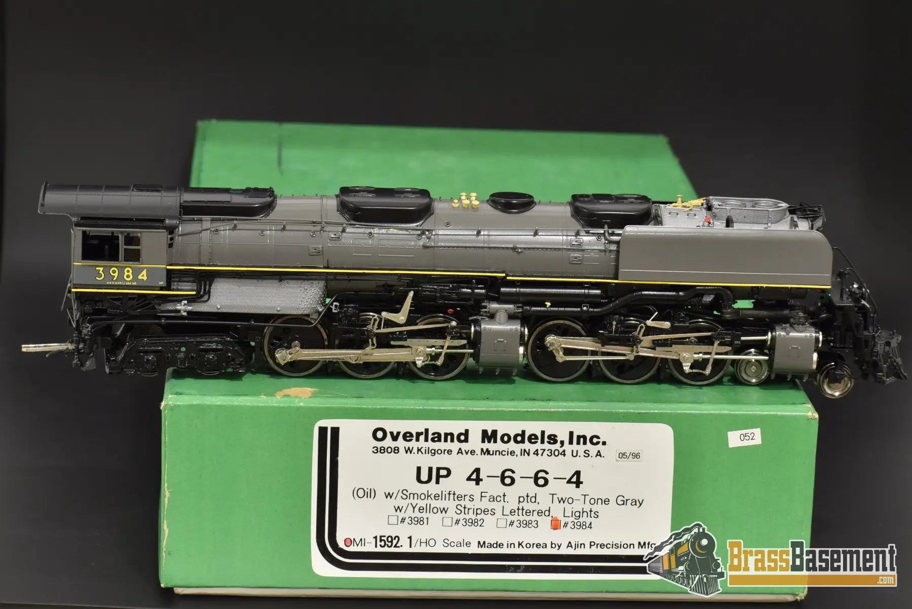 格安限定品HO PFM Union Pacific 4-6-6-4 Challenger Gray 外国車輌