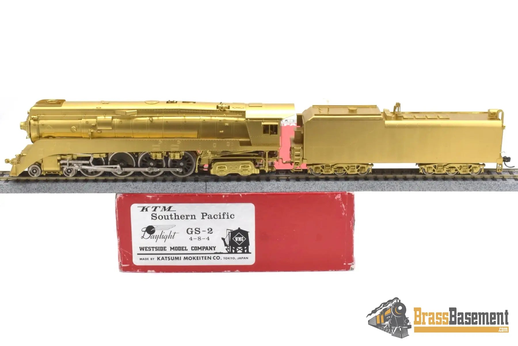 HO Brass - Westside Southern Pacific SP 4-8-4 GS-2 - Unpainted - KTM 1981