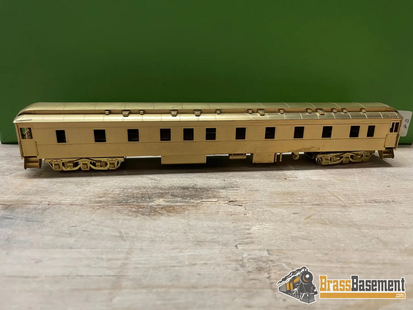 Budget Brass - Ho Soho Pullman 6 - 3 Sleeper ‘Glen River’ Unpainted Passenger