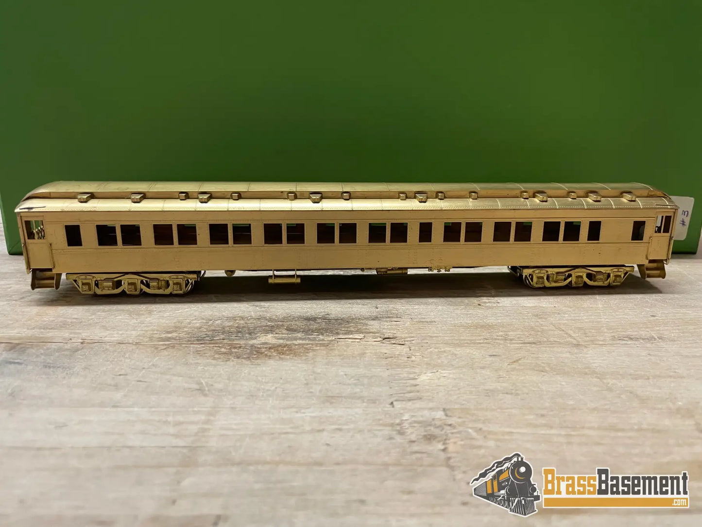 Budget Brass - Ho Soho Pullman 6 - 3 Sleeper ‘Glen River’ Unpainted Passenger