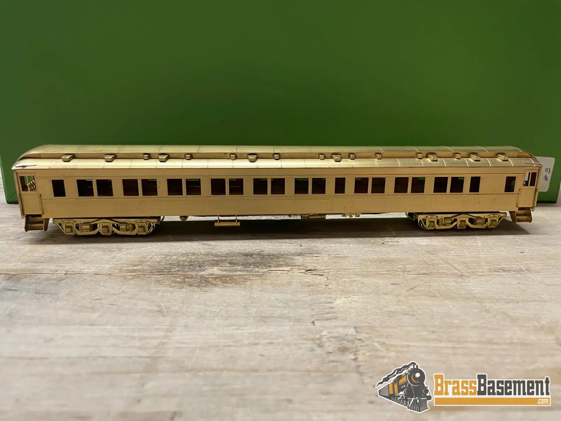 Budget Brass - Ho Soho Pullman 6 - 3 Sleeper ‘Glen River’ Unpainted Passenger