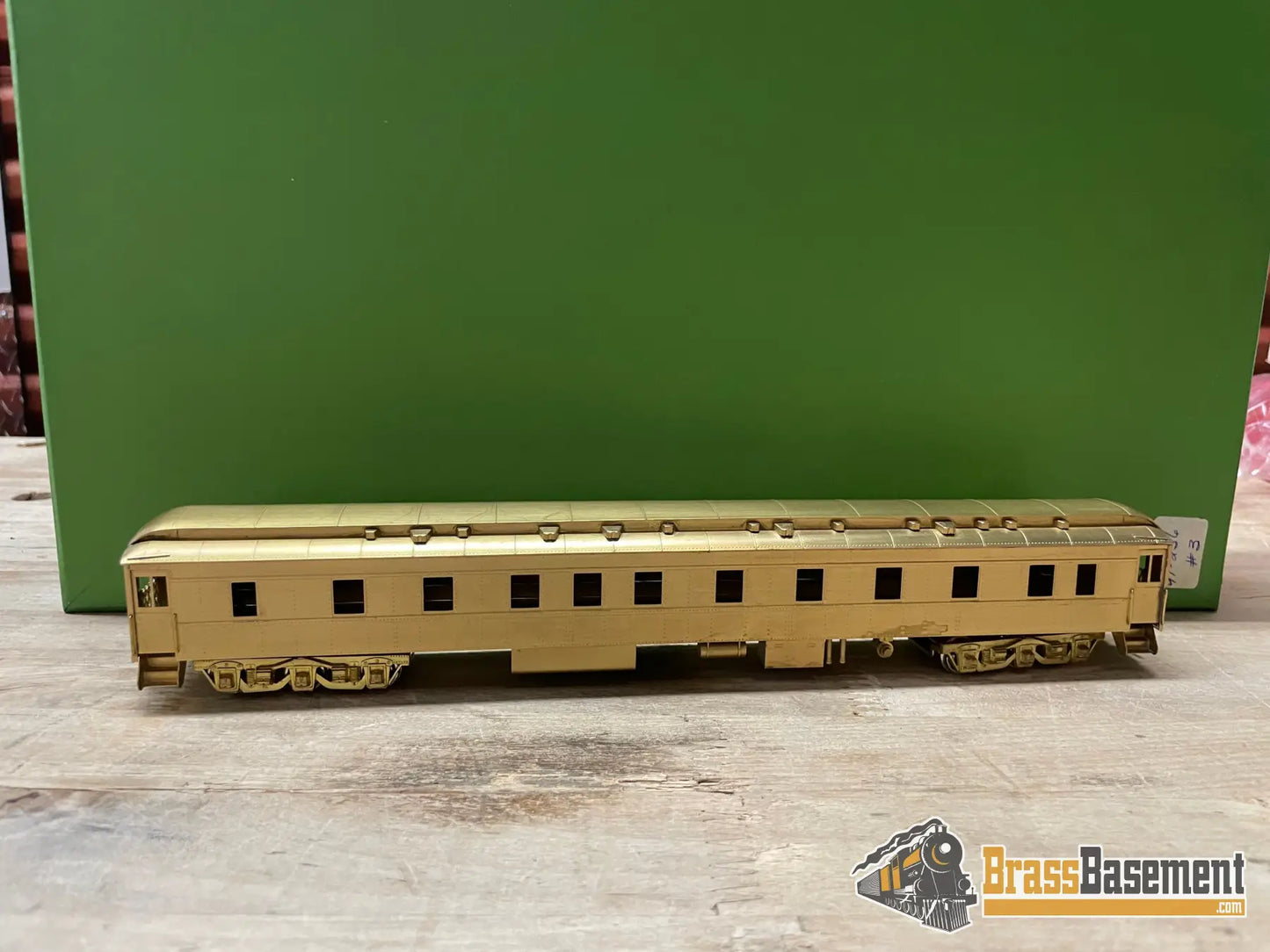 Budget Brass - Ho Soho Pullman 6 - 3 Sleeper ‘Glen River’ Unpainted Passenger