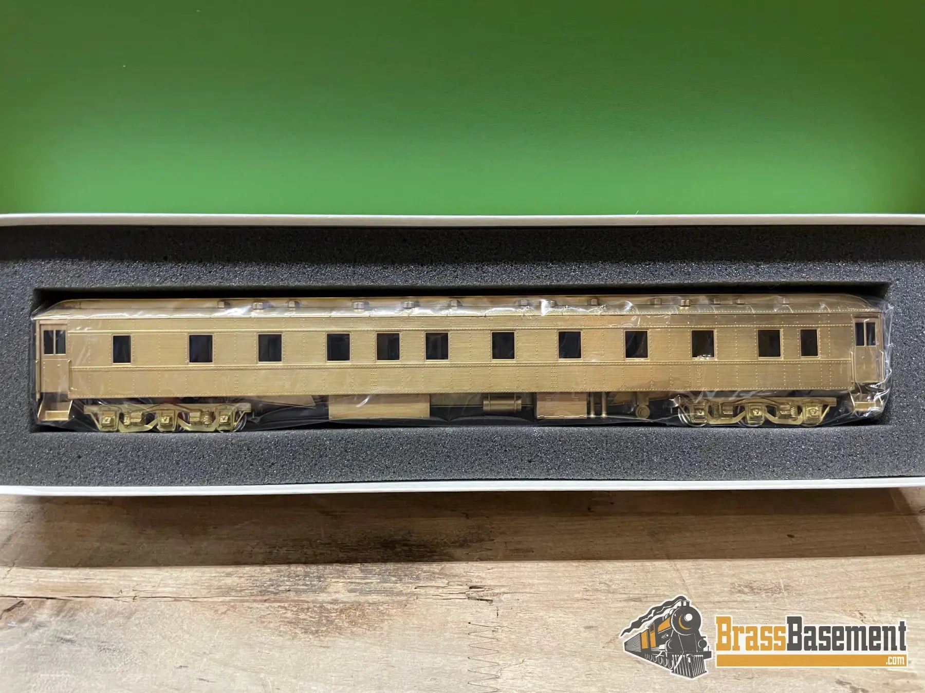 Budget Brass - Ho Soho Pullman 6 - 3 Sleeper ‘Glen River’ Unpainted Passenger