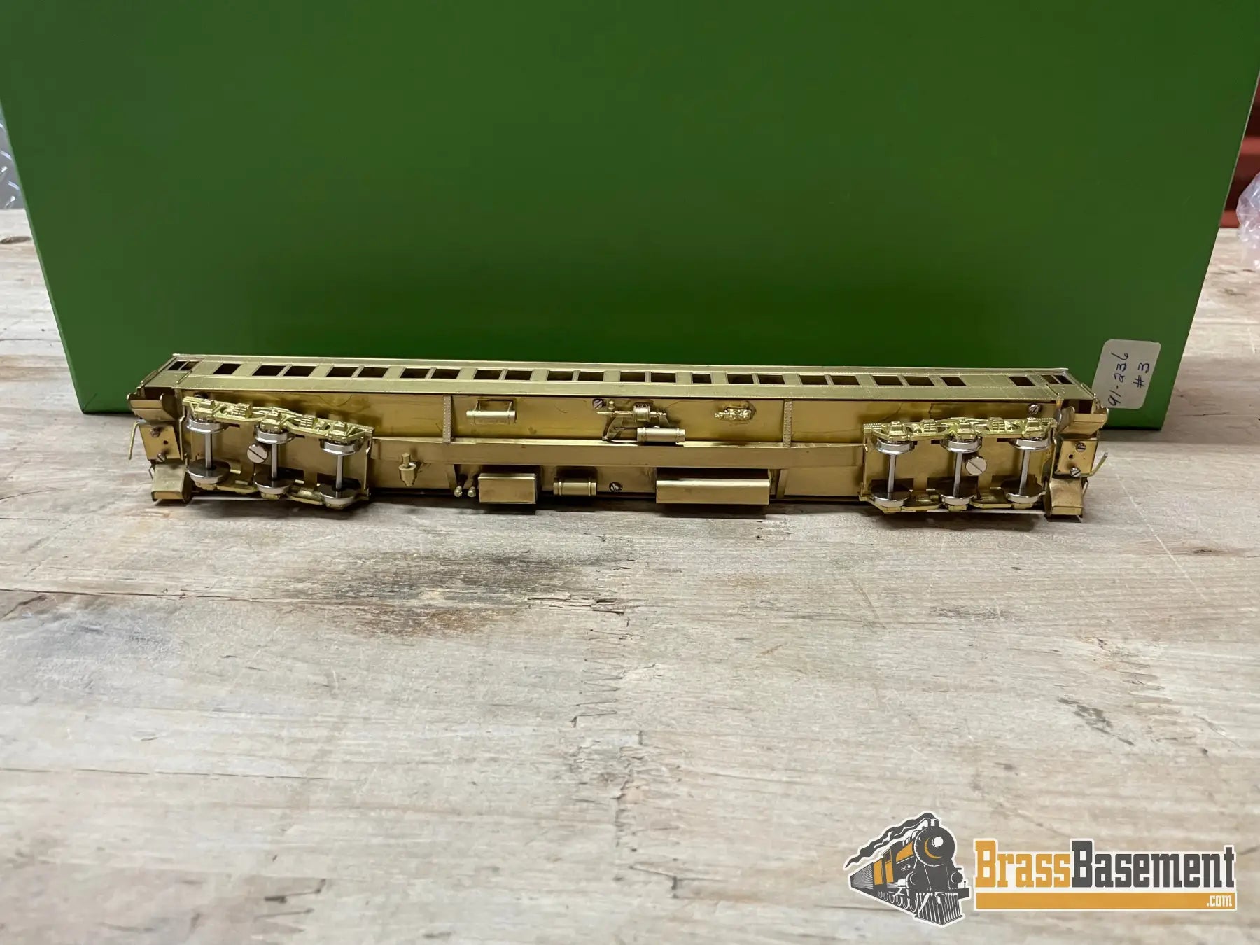 Budget Brass - Ho Soho Pullman 6 - 3 Sleeper ‘Glen River’ Unpainted Passenger