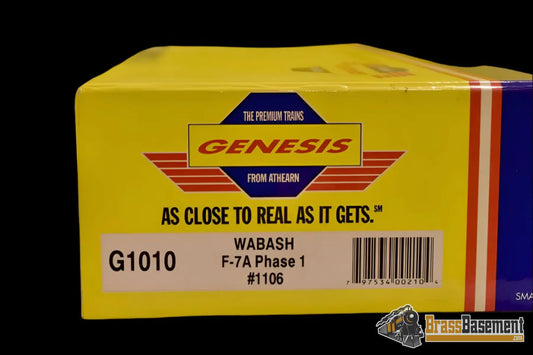 Athearn Genesis G1010 Wabash F-7A Phase 1 #1106 Model Train