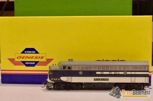 Athearn Genesis G16703B Wabash F-7B Freight #1142-A Model Train