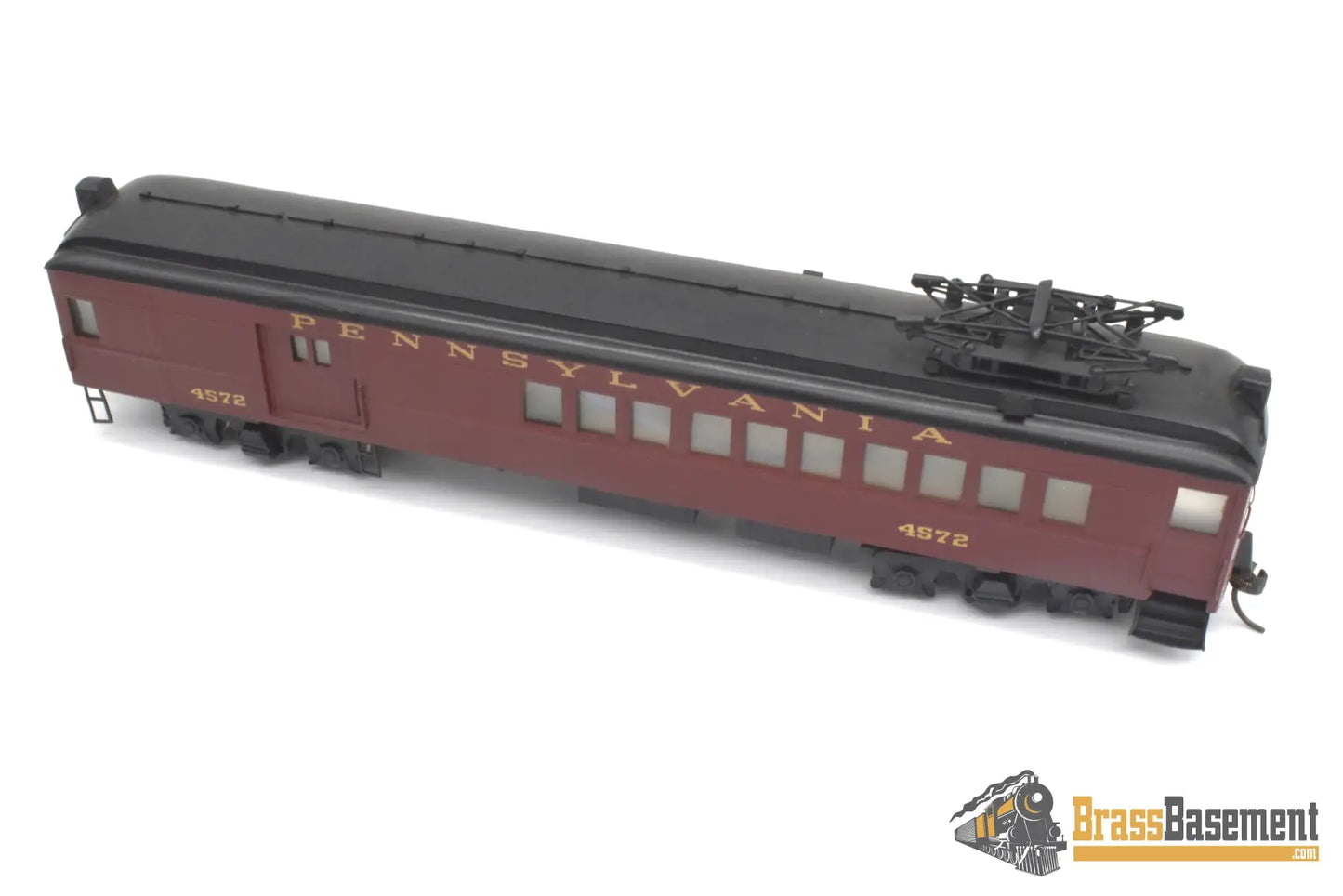 Ho Brass - Alco Models X-116S Prr Pennsylvania Railroad Mp54 3 Car Set Custom Painted Electric