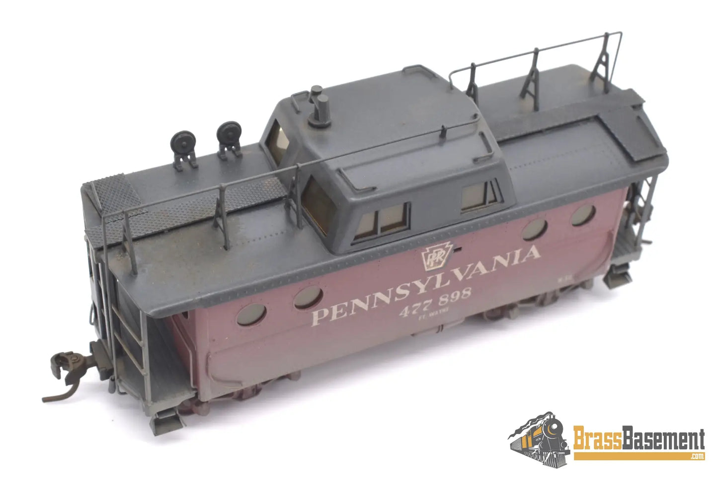 Ho Brass - Alco X - 104 Prr Pennsylvania Railroad N - 5C Cabin Car C/P Caboose