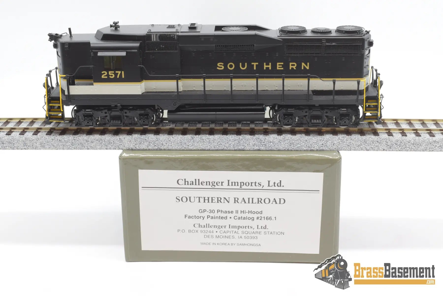 HO Brass - CIL 2166.1 Southern Railroad EMD GP30 #2571 High Hood - WOW ...