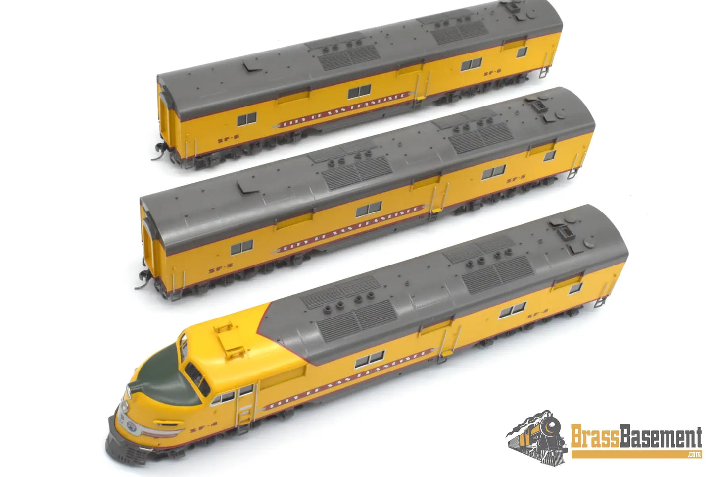 HO Brass - CIL 2192.1 Union Pacific UP E-6 ABB Set COSF City of San Francisco - F/P Diesel