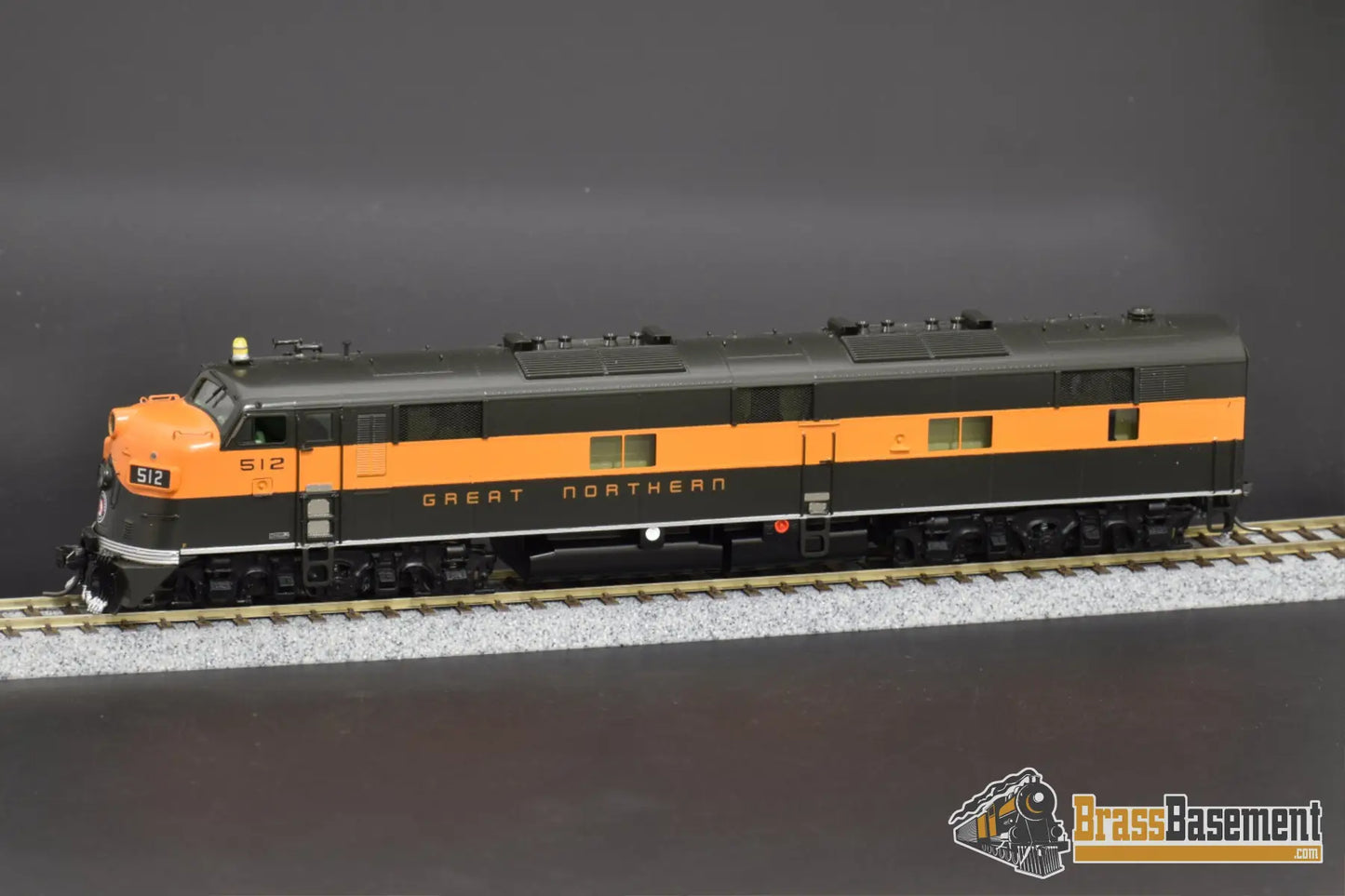 Ho Brass - Cil 2441.1 Great Northern Gn E7 Aa Set Simplified Paint Scheme Mint Diesel