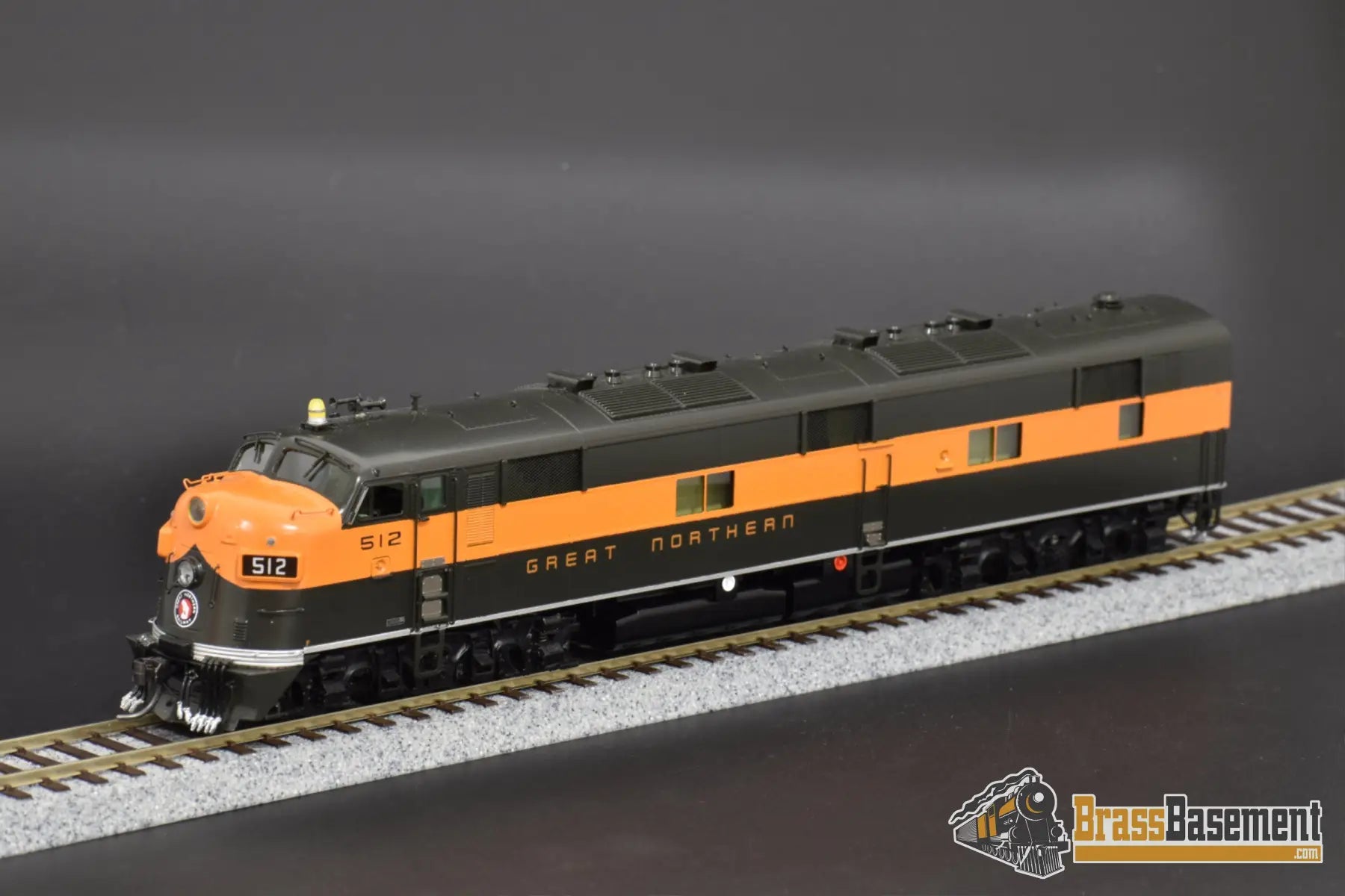 Ho Brass - Cil 2441.1 Great Northern Gn E7 Aa Set Simplified Paint Scheme Mint Diesel