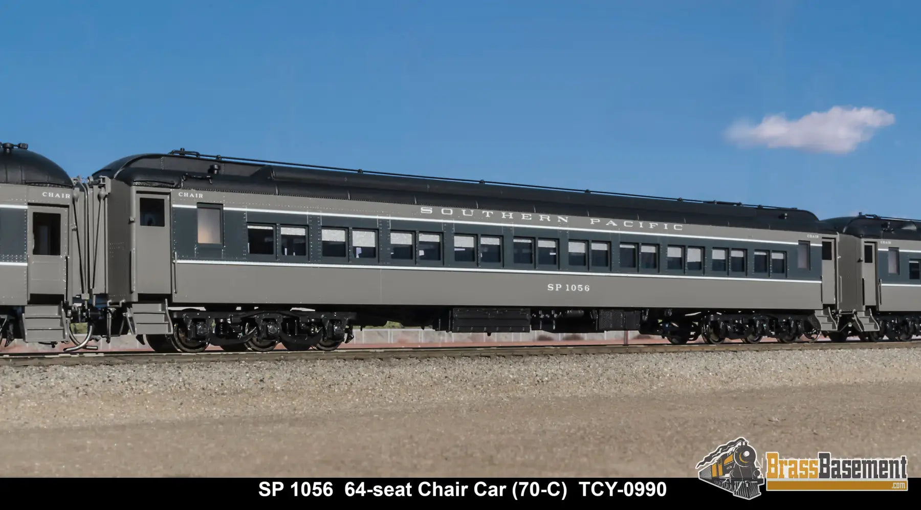 Ho Brass - Coach Yard 0990 The ’Del Monte’ Train Two-Tone 5 Cars Brand New Passenger