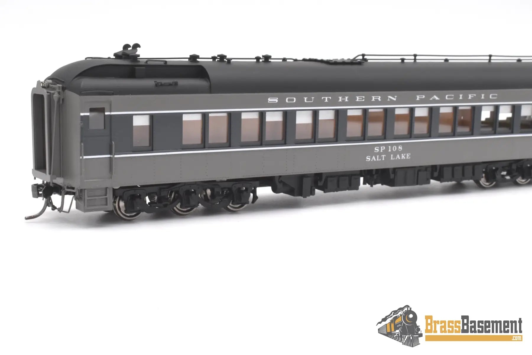 Ho Brass - Coach Yard 0998 Southern Pacific Sp Official’s Car ’Salt Lake’ #108 F/P 1955 Ttg