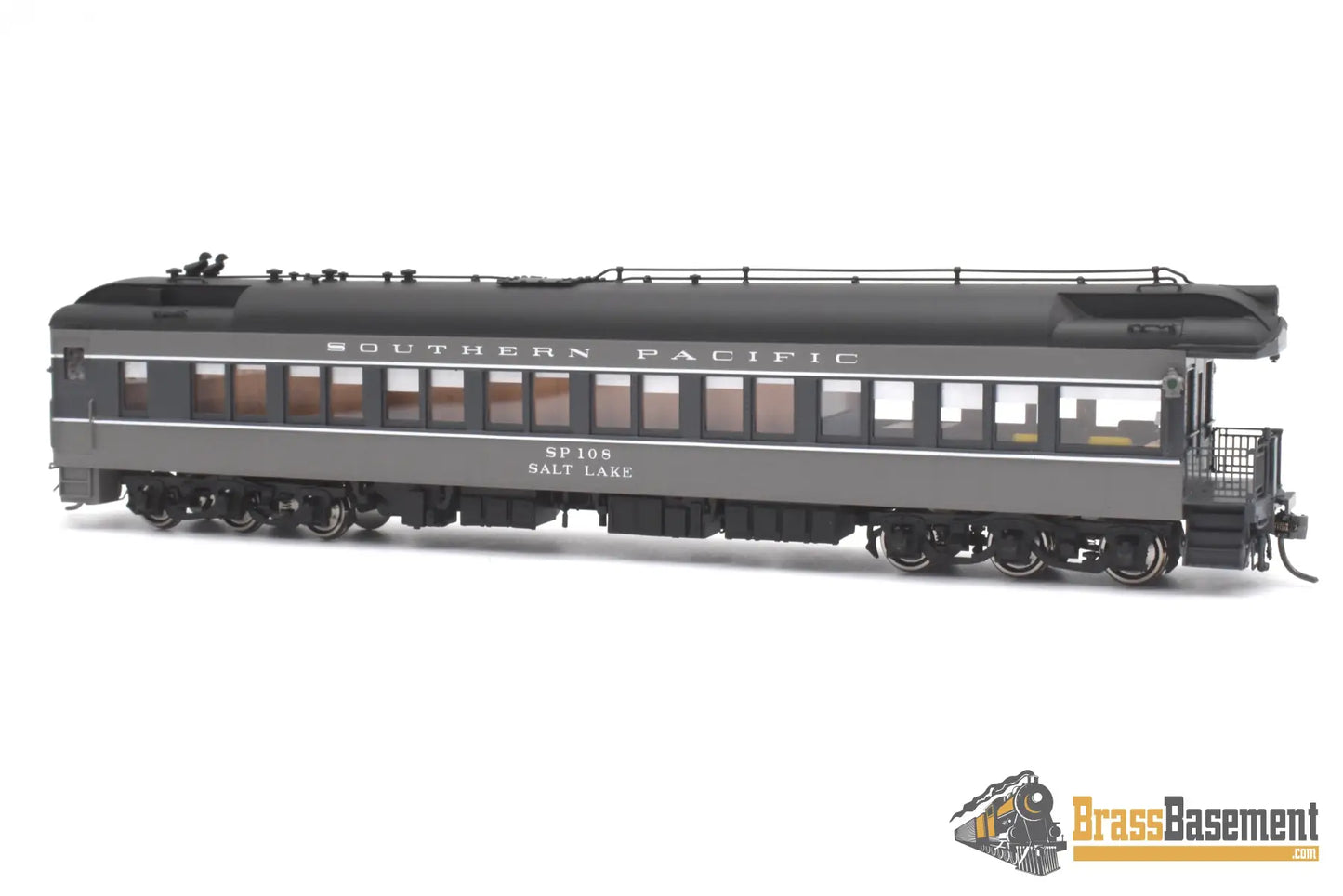 Ho Brass - Coach Yard 0998 Southern Pacific Sp Official’s Car ’Salt Lake’ #108 F/P 1955 Ttg