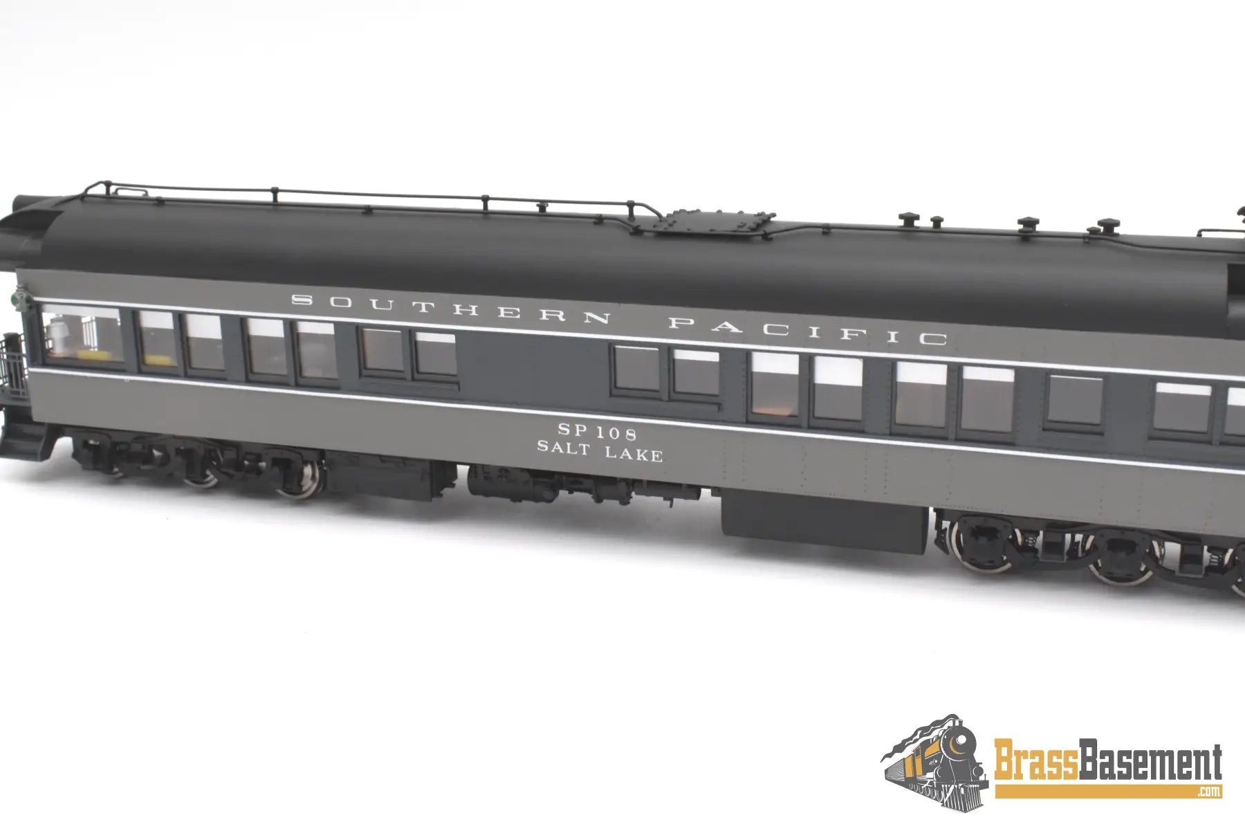 Ho Brass - Coach Yard 0998 Southern Pacific Sp Official’s Car ’Salt Lake’ #108 F/P 1955 Ttg