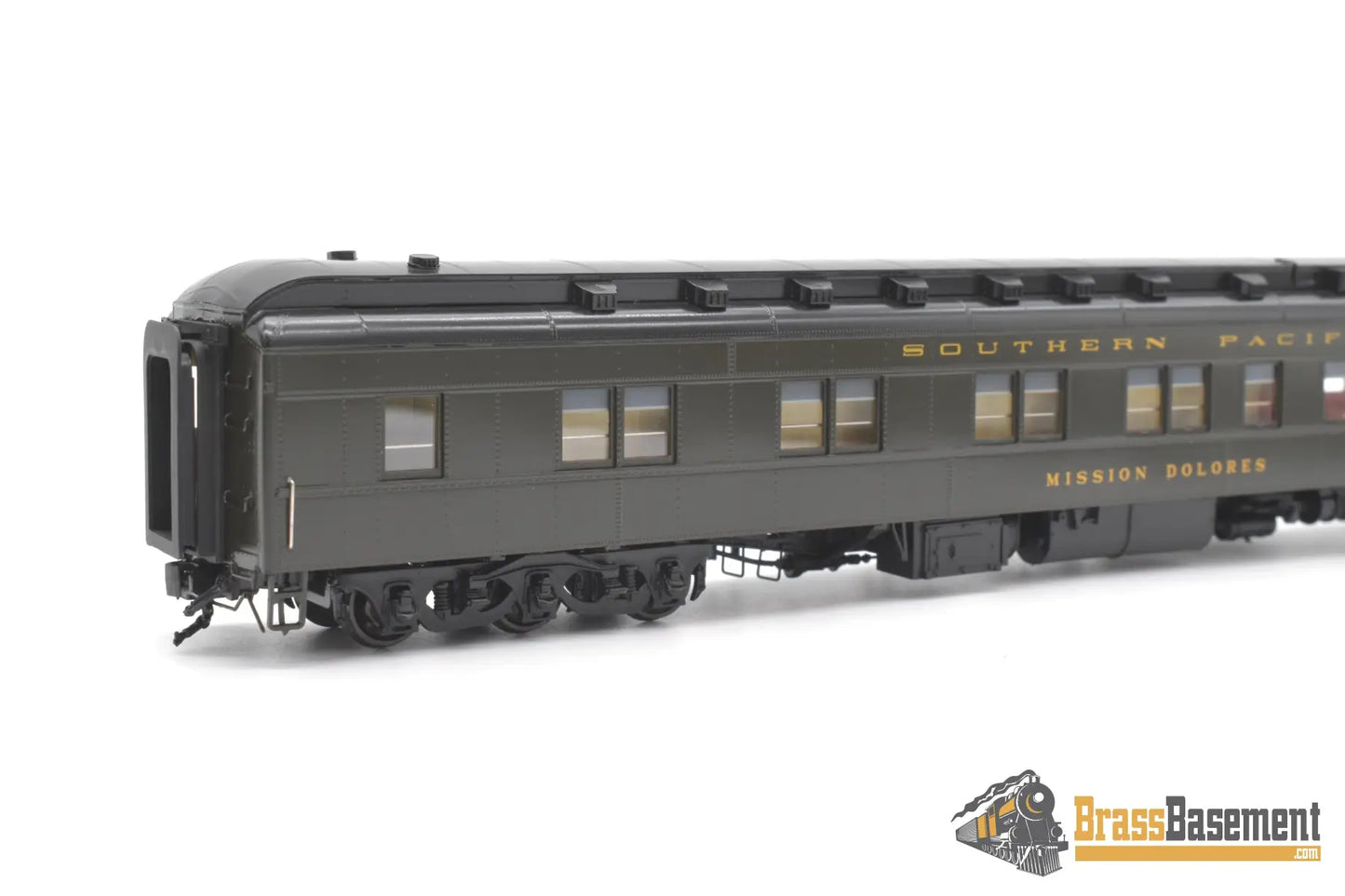 Ho Brass - Coach Yard 1181 Southern Pacific Sp ’Mission Delores’ 6 - 2 Lounge Sunroom