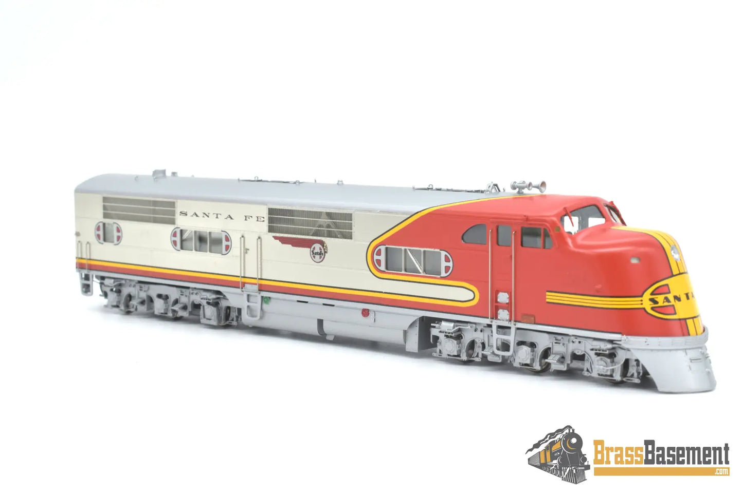 Ho Brass - Coach Yard 2002 Santa Fe E1 Diesel #2 - 9 Spectacular