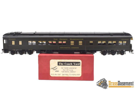 Ho Brass - Coach Yard/Great Fleet C&O Chesapeake & Ohio ’Continental Congress’ Observation Pro