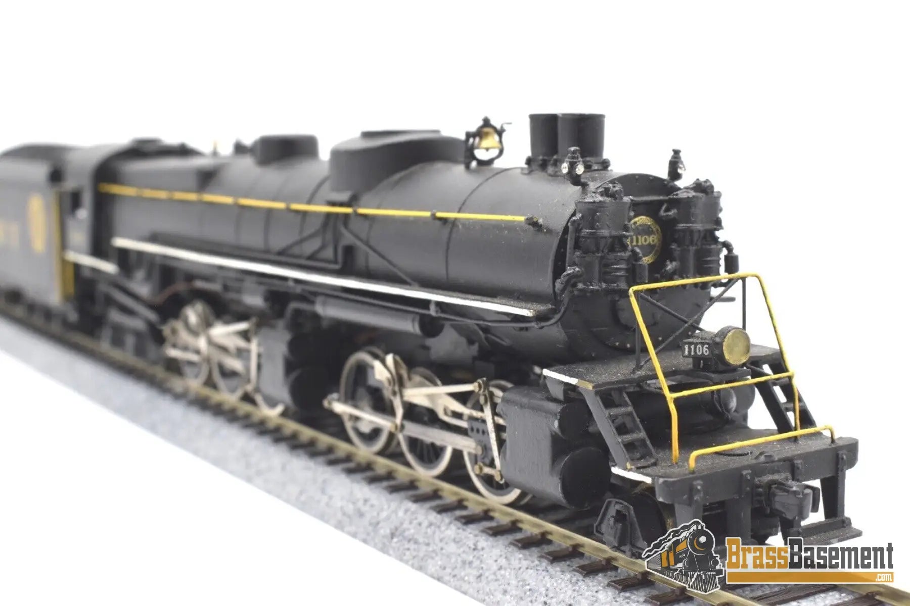 Ho Brass/Diecast - Pittsburgh & West Virginia P&Wv 2 - 6 - 6 - 4 Custom Built Sound Dcc Steam