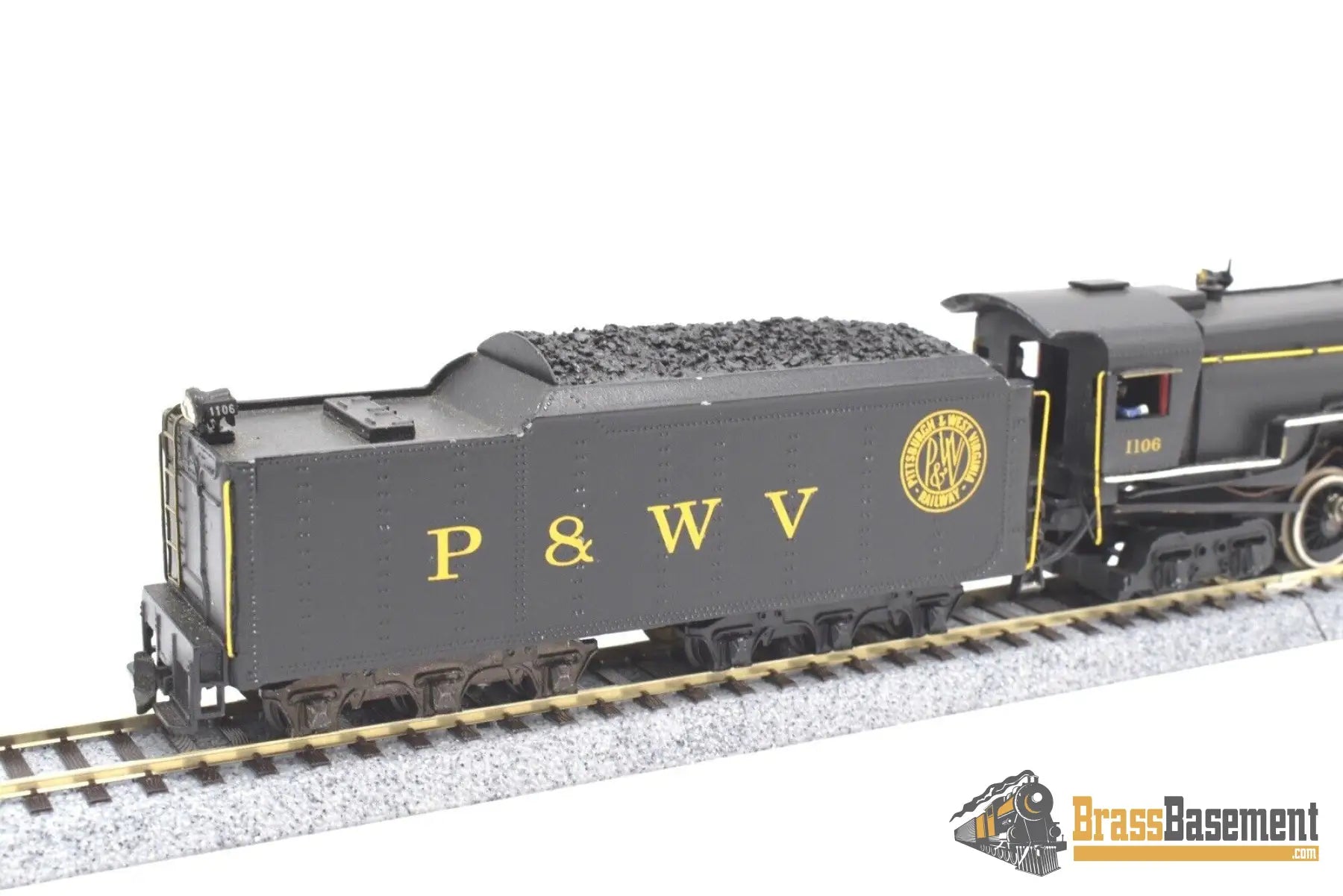 Ho Brass/Diecast - Pittsburgh & West Virginia P&Wv 2 - 6 - 6 - 4 Custom Built Sound Dcc Steam