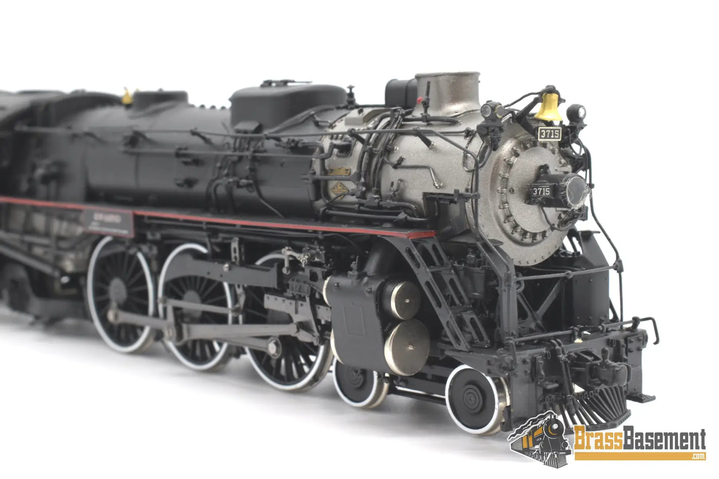 Ho Brass - Div Dp - 1346 Boston & Maine 4 - 6 - 2 P - 4B Pacific #3715 ’Kwasind’ Normal Boiler