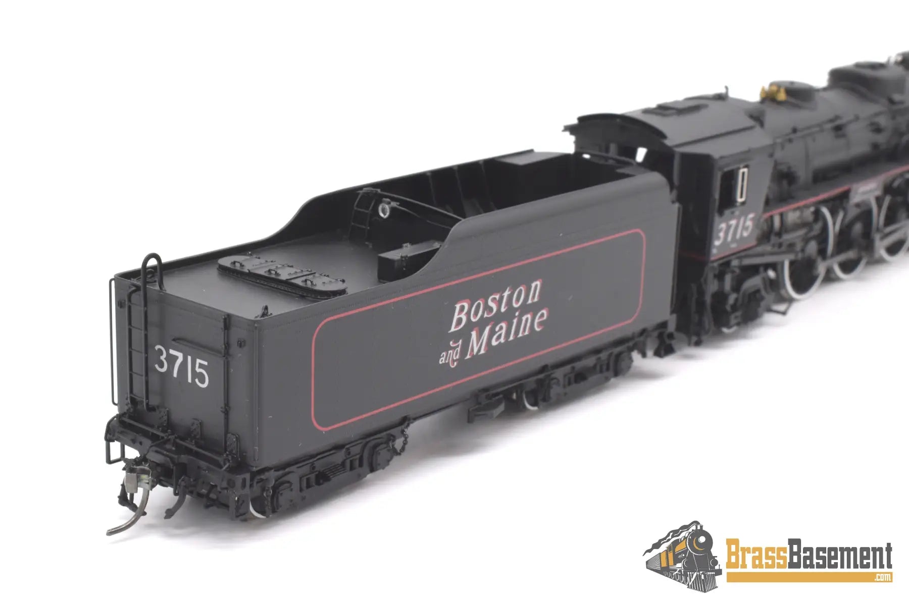 Ho Brass - Div Dp - 1346 Boston & Maine 4 - 6 - 2 P - 4B Pacific #3715 ’Kwasind’ Normal Boiler