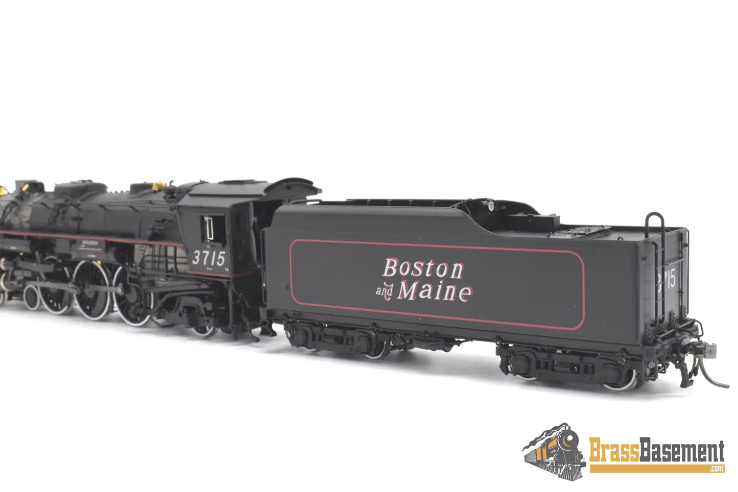 Ho Brass - Div Dp - 1346 Boston & Maine 4 - 6 - 2 P - 4B Pacific #3715 ’Kwasind’ Normal Boiler