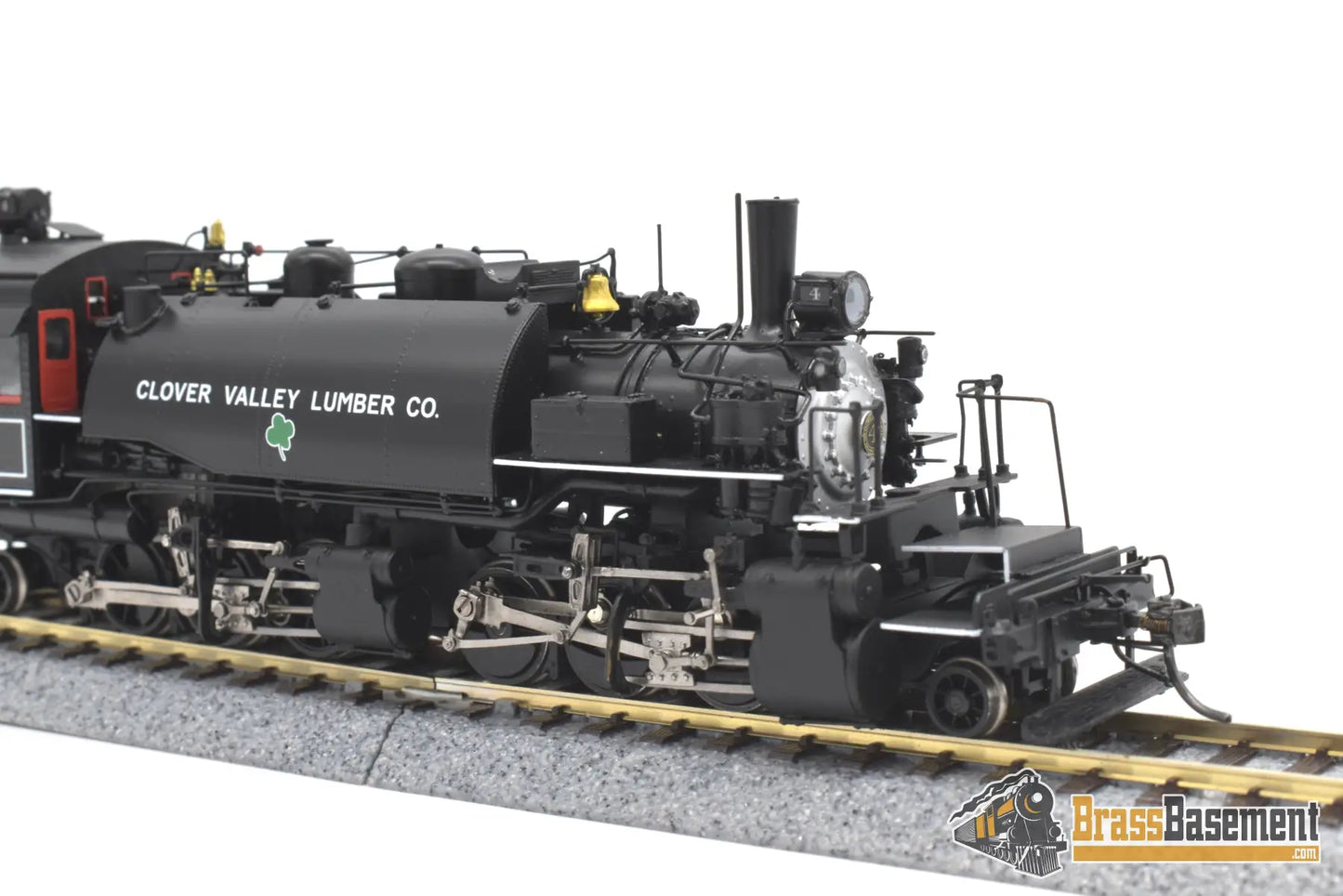 Ho Brass - Div Dp - 4402.004 Clover Valley Lumber Co. 2 - 6 - 6 - 2T #4 🍀 F/P New Steam