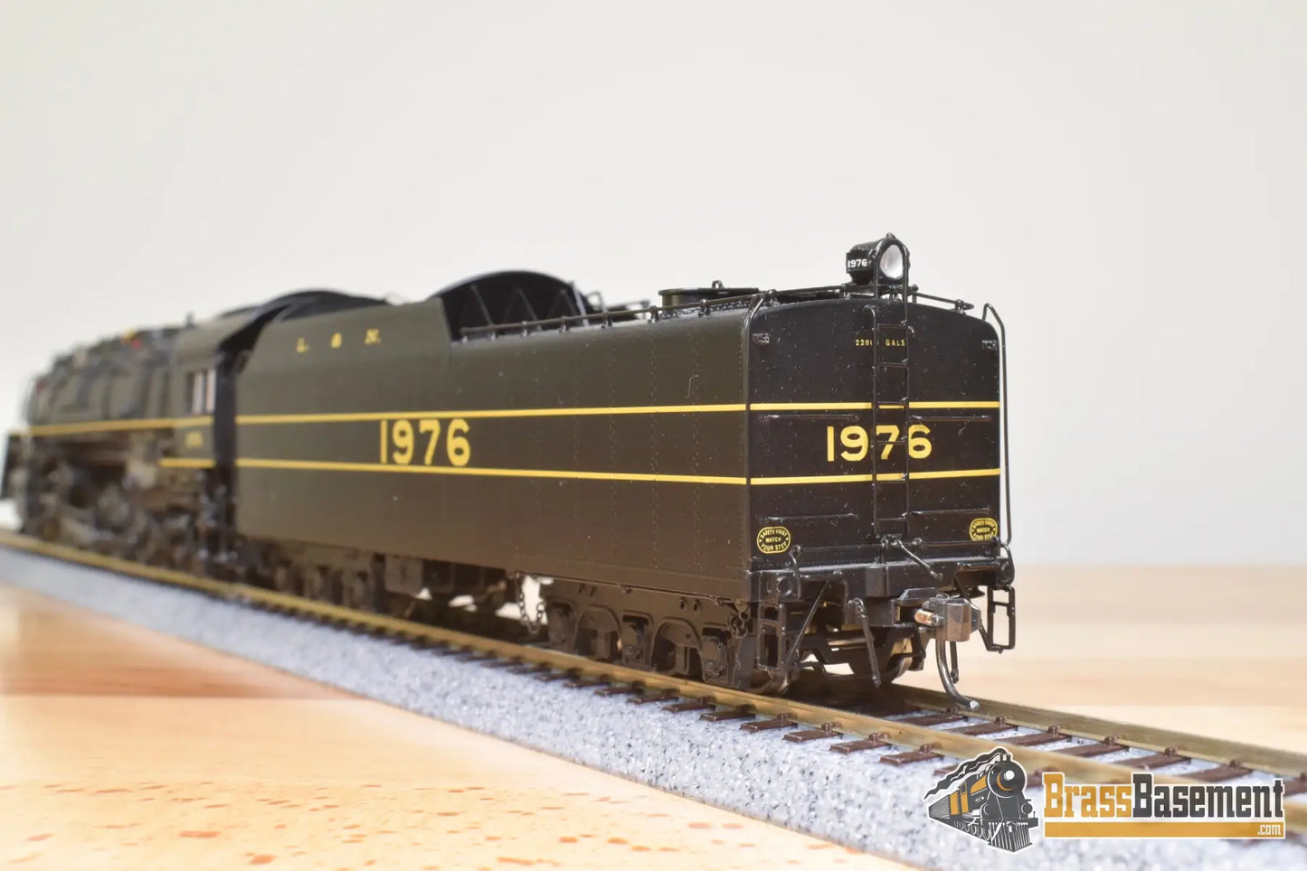 Ho Brass - Division Point 8223 Louisville & Nashville L&N 2-8-4 “Big Emma” #1976 F/P Steam