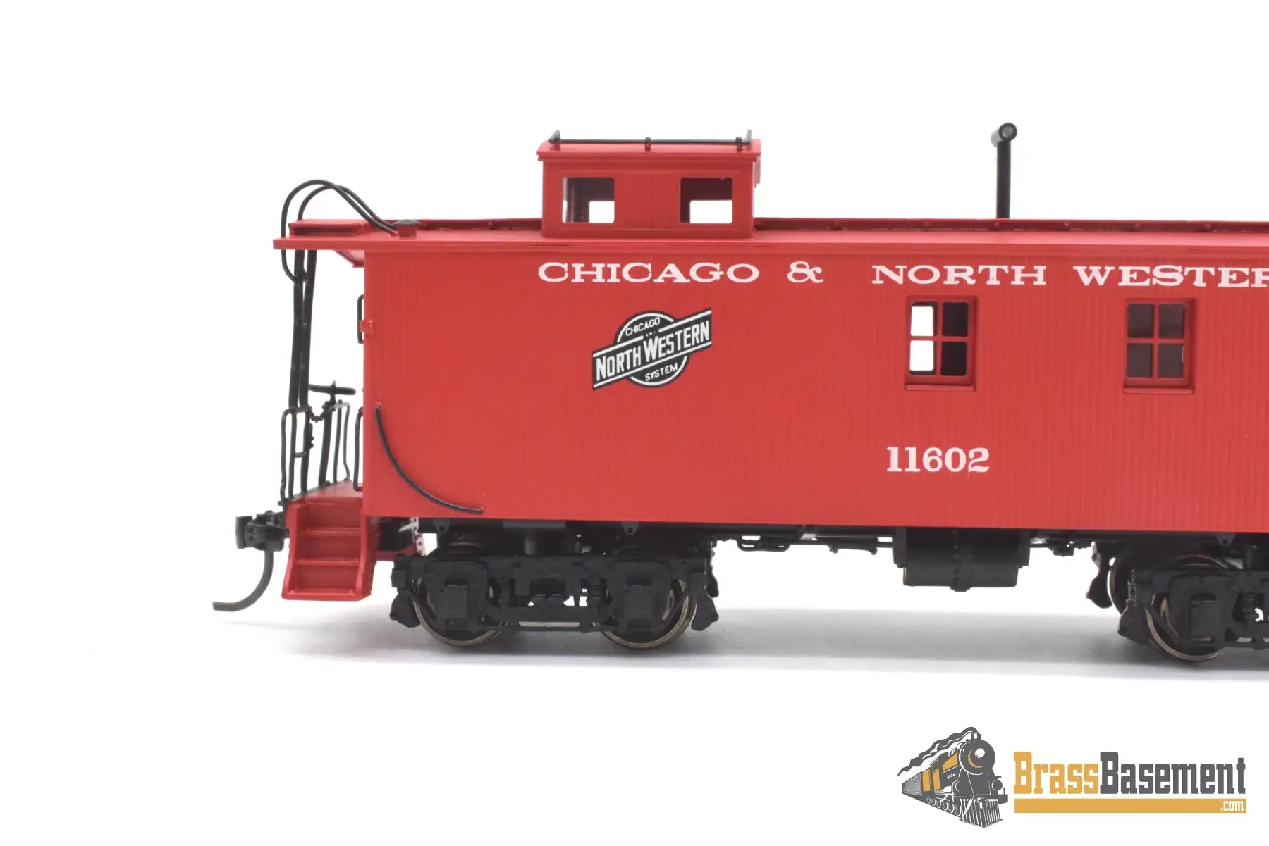 Ho Brass - Dp-112 Division Point Chicago & Northwestern C&Nw Caboose System Herald