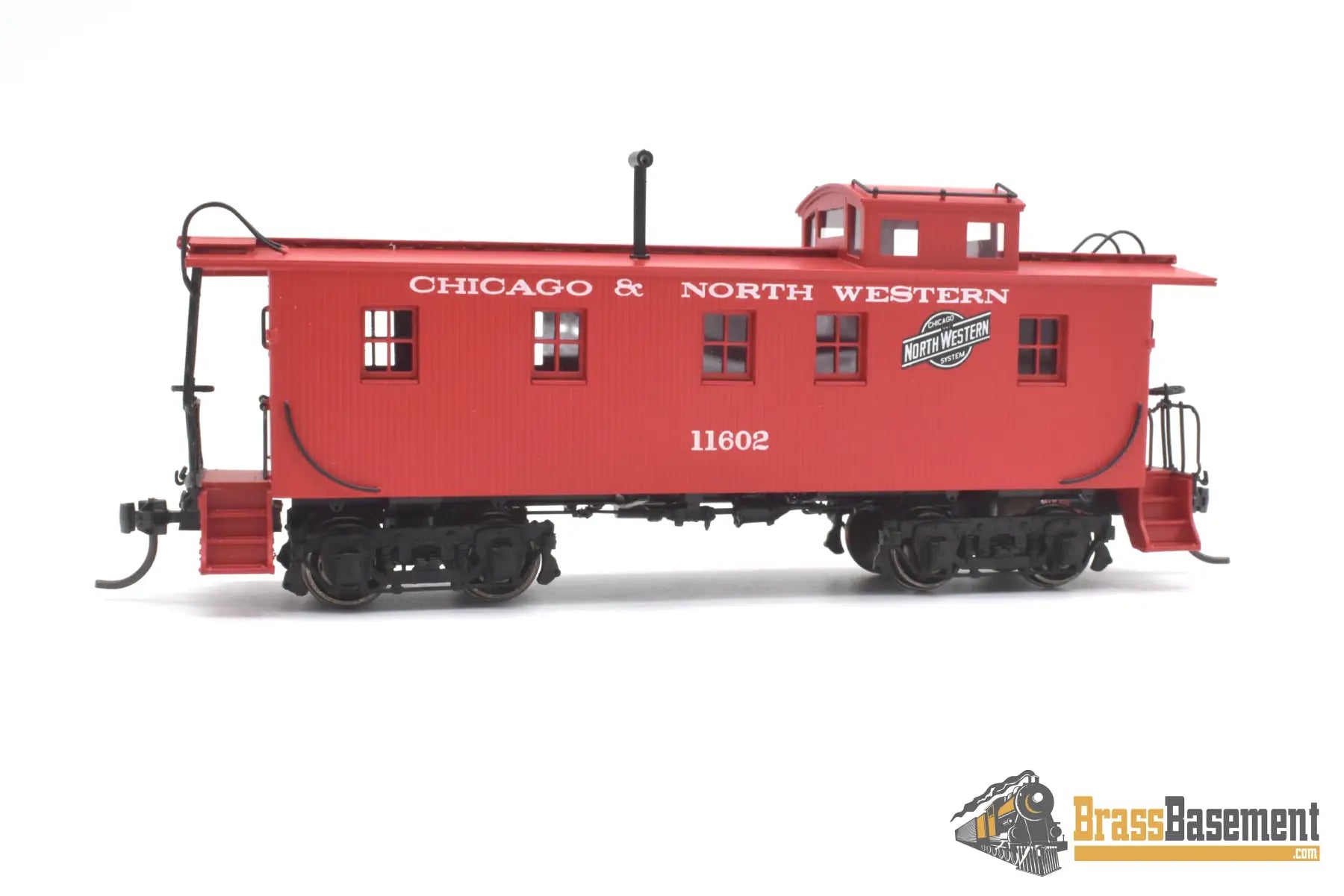 Ho Brass - Dp-112 Division Point Chicago & Northwestern C&Nw Caboose System Herald