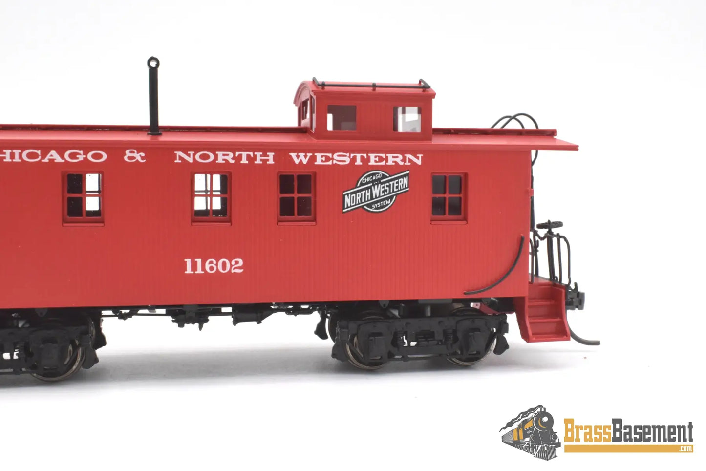 Ho Brass - Dp-112 Division Point Chicago & Northwestern C&Nw Caboose System Herald