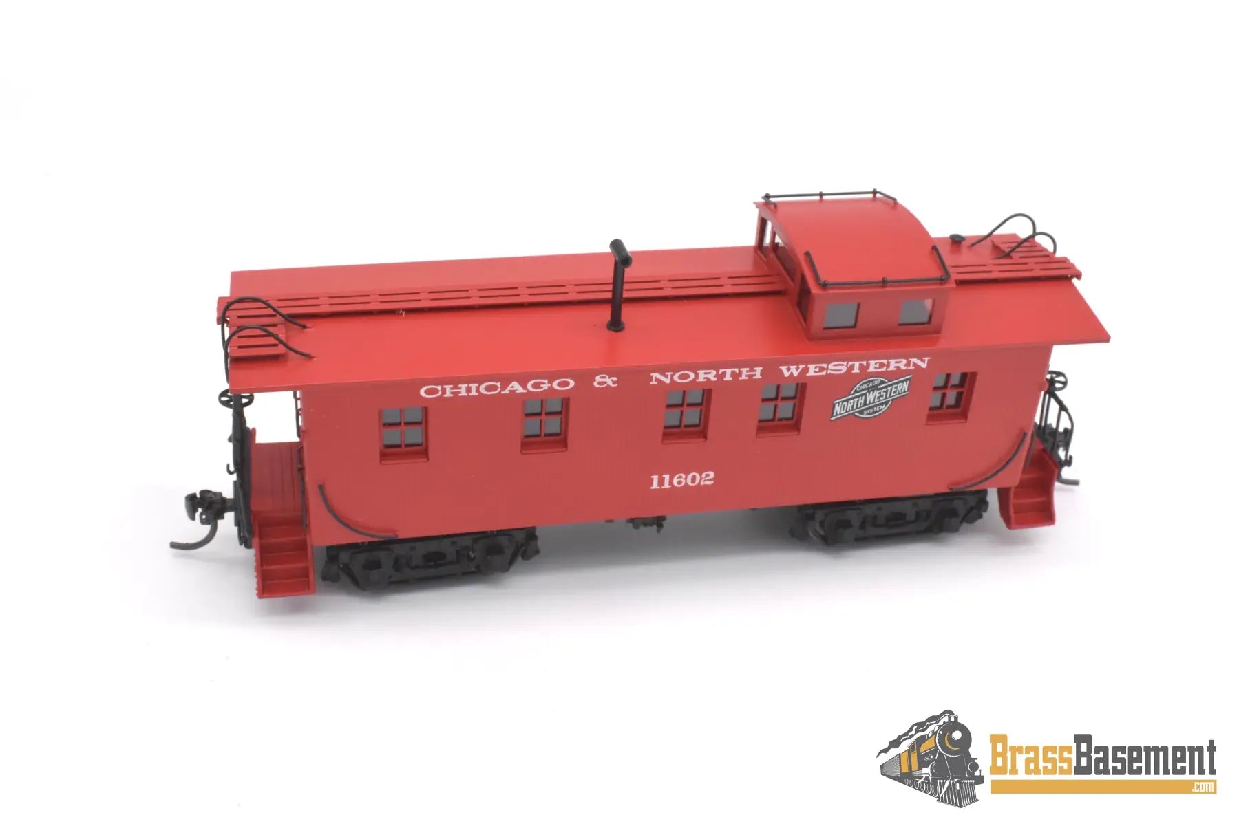 Ho Brass - Dp-112 Division Point Chicago & Northwestern C&Nw Caboose System Herald