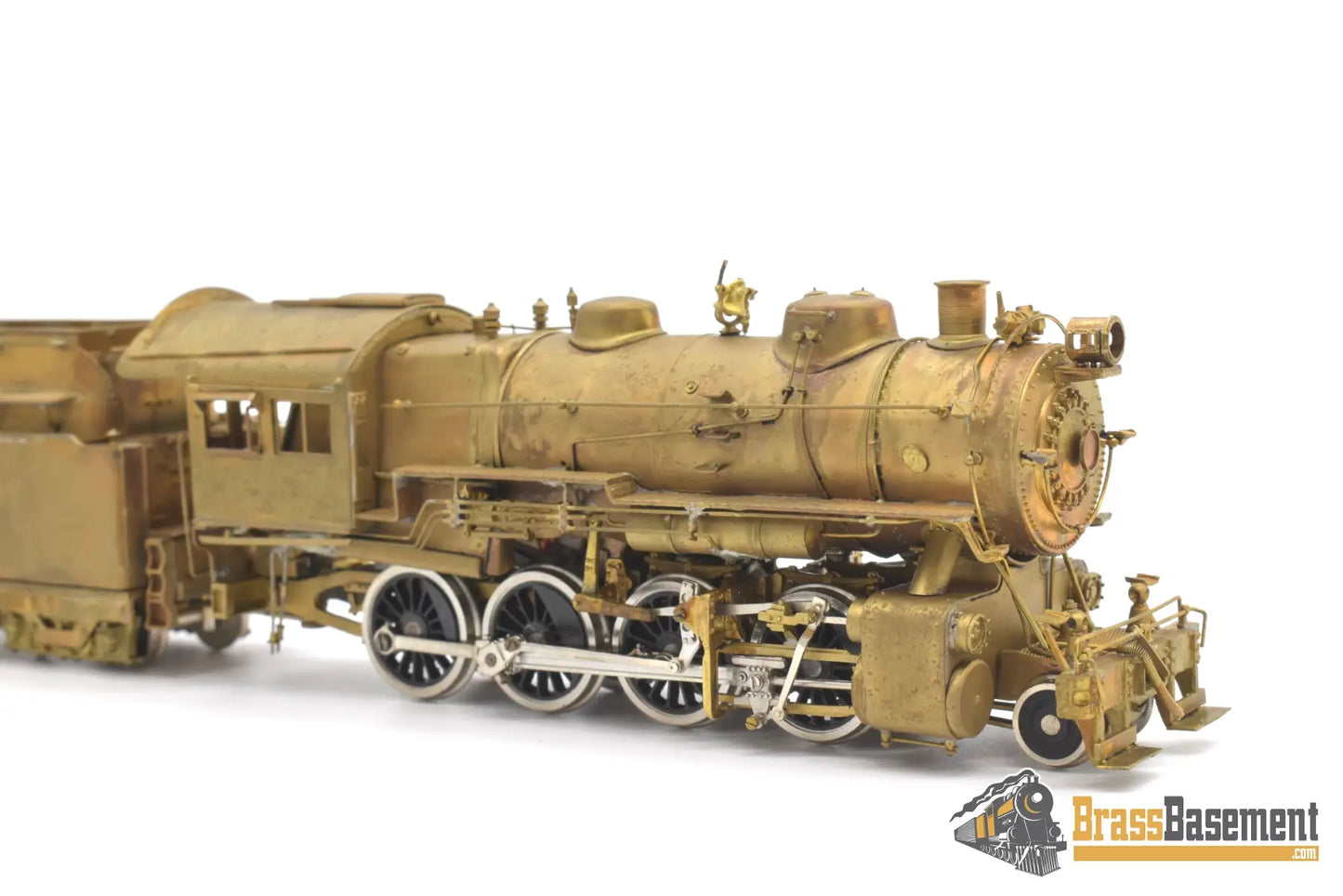 Ho Brass - Gem Models Gn - 110 Pennsylvania Prr 2 - 8 - 0 H10S Unpainted Tarnished Steam