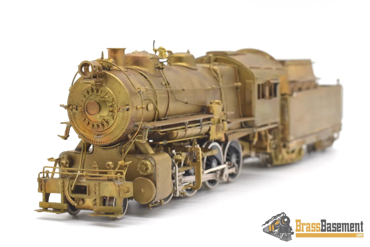 Ho Brass - Gem Models Gn - 110 Pennsylvania Prr 2 - 8 - 0 H10S Unpainted Tarnished Steam