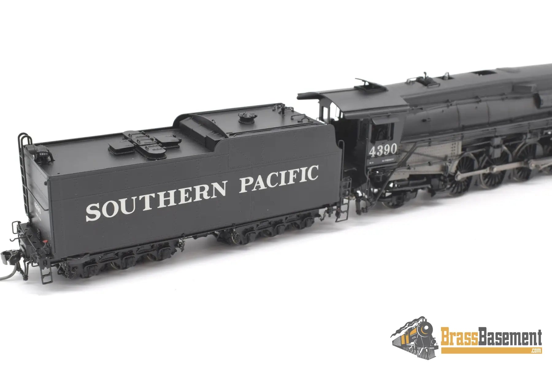 Ho Brass - Gpm 4390.2 Southern Pacific Mt - 2 4 - 8 - 2 #4390 Factory Paint Smoke Hood! Steam