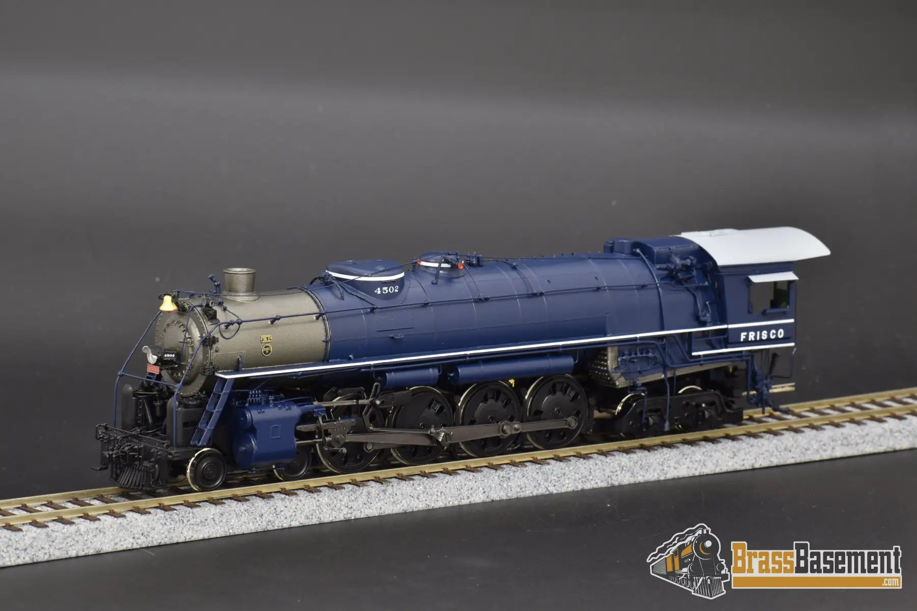 Ho Brass - Gpm 4502.1 Frisco Meteor 4 - 8 - 4 Factory Paint Mint Steam