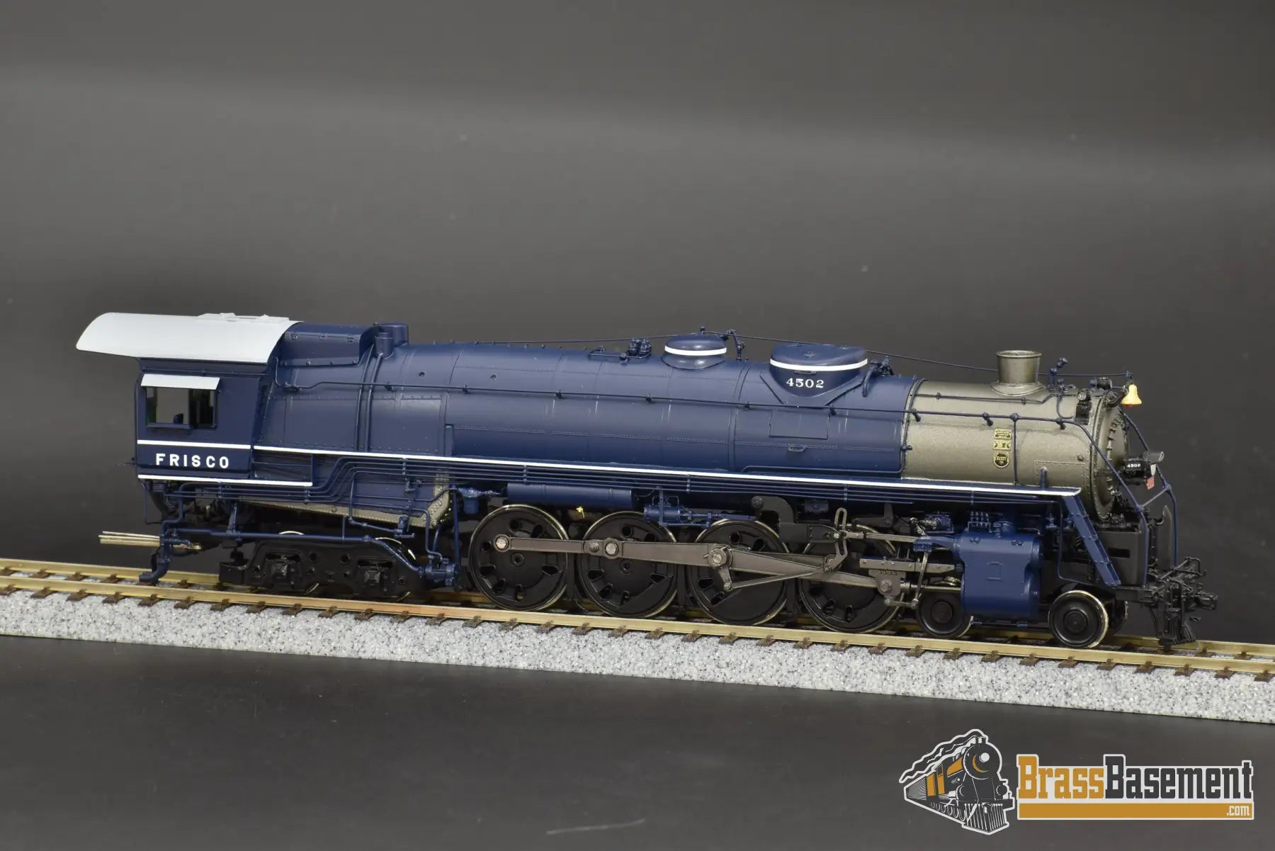 Ho Brass - Gpm 4502.1 Frisco Meteor 4 - 8 - 4 Factory Paint Mint Steam