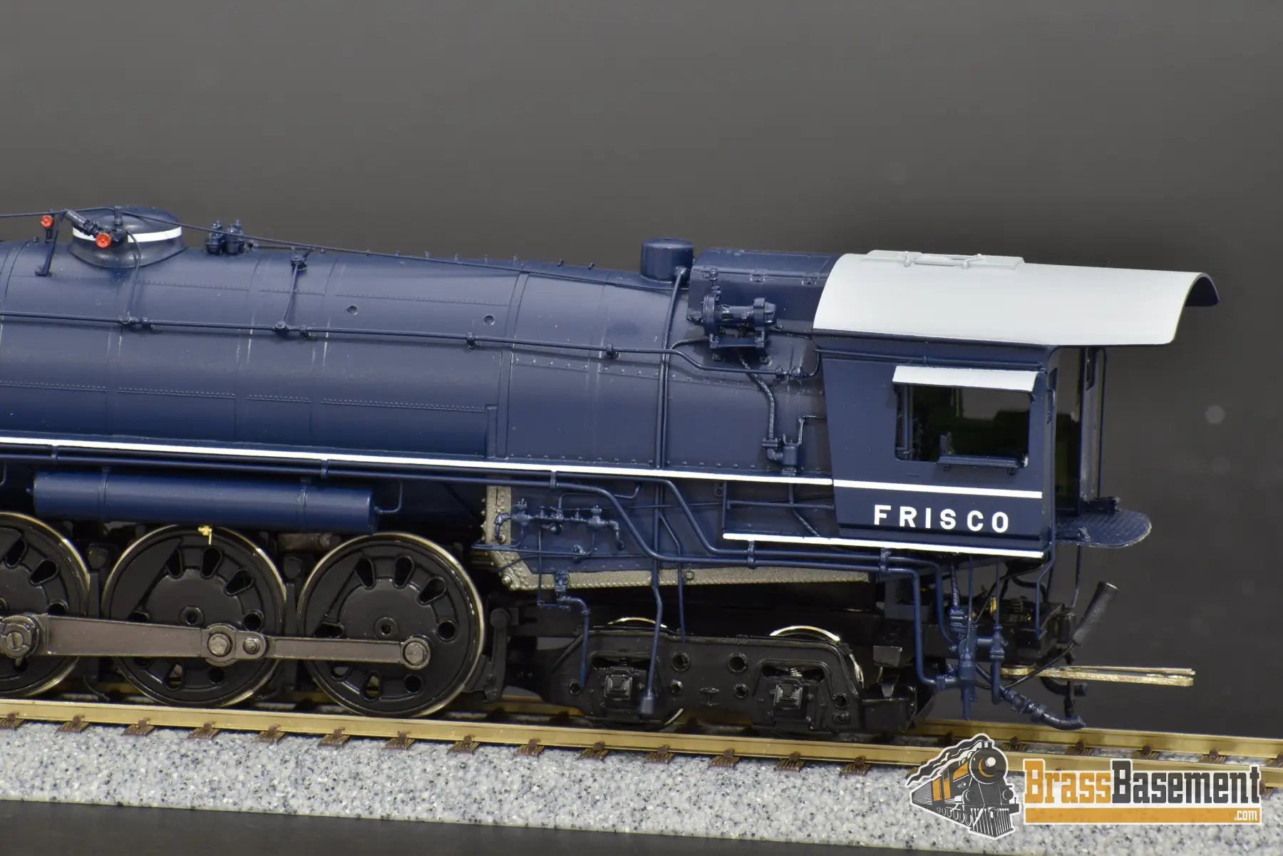 Ho Brass - Gpm 4502.1 Frisco Meteor 4 - 8 - 4 Factory Paint Mint Steam