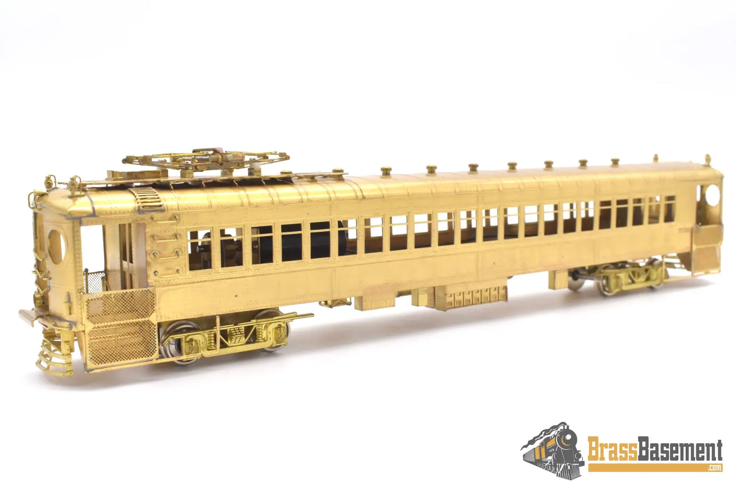 Ho Brass - Hi - Country Southern Pacific Interurban Electric Railway Coach #300 Powered & Trailer