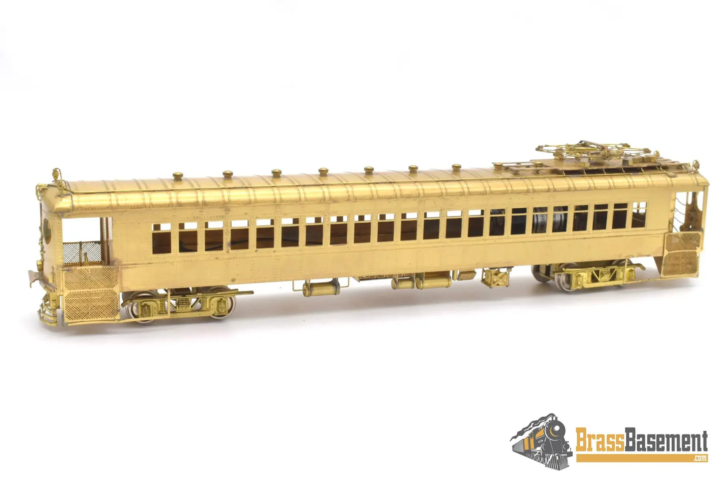 Ho Brass - Hi - Country Southern Pacific Interurban Electric Railway Coach #300 Powered & Trailer