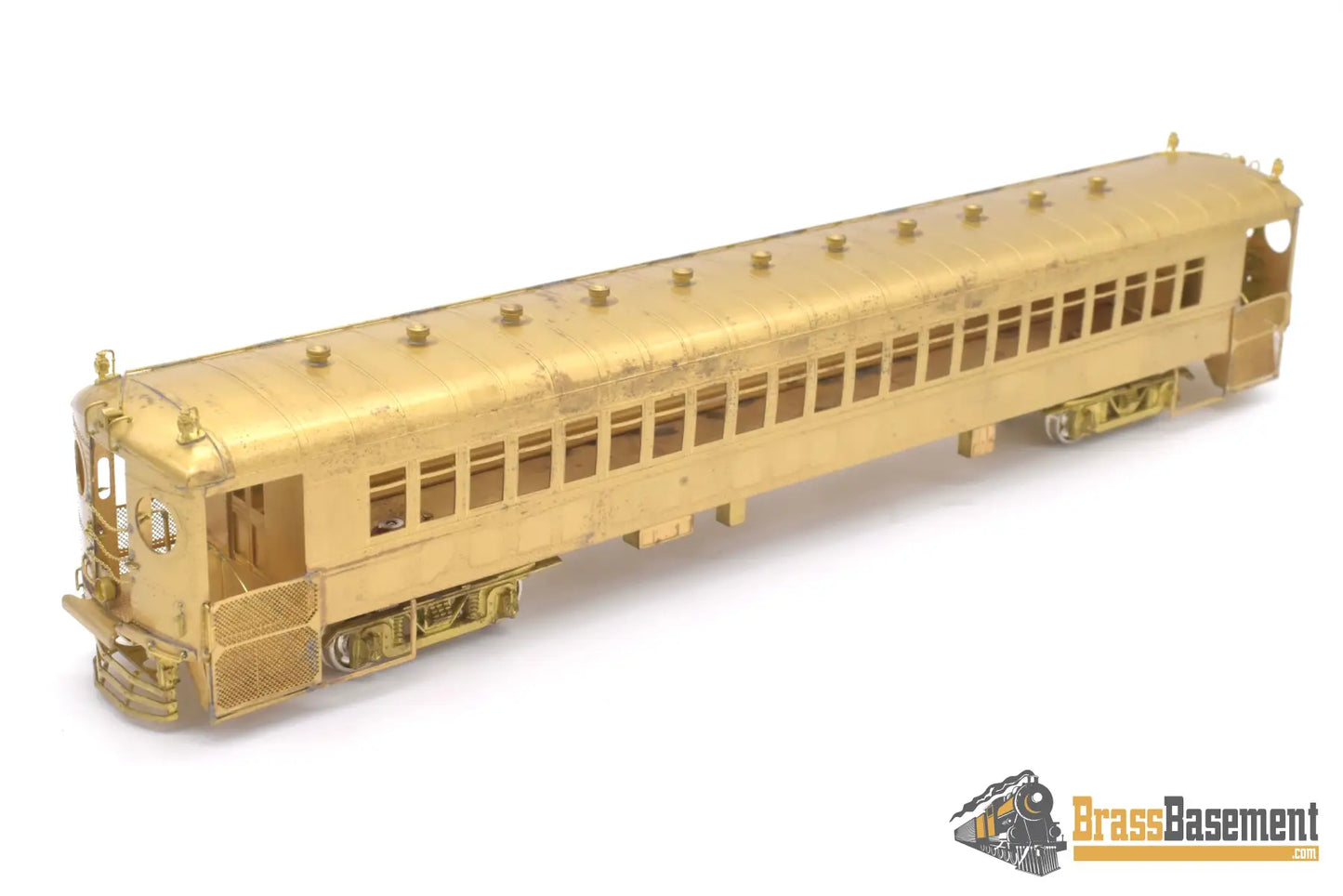 Ho Brass - Hi - Country Southern Pacific Interurban Electric Railway Coach #300 Powered & Trailer