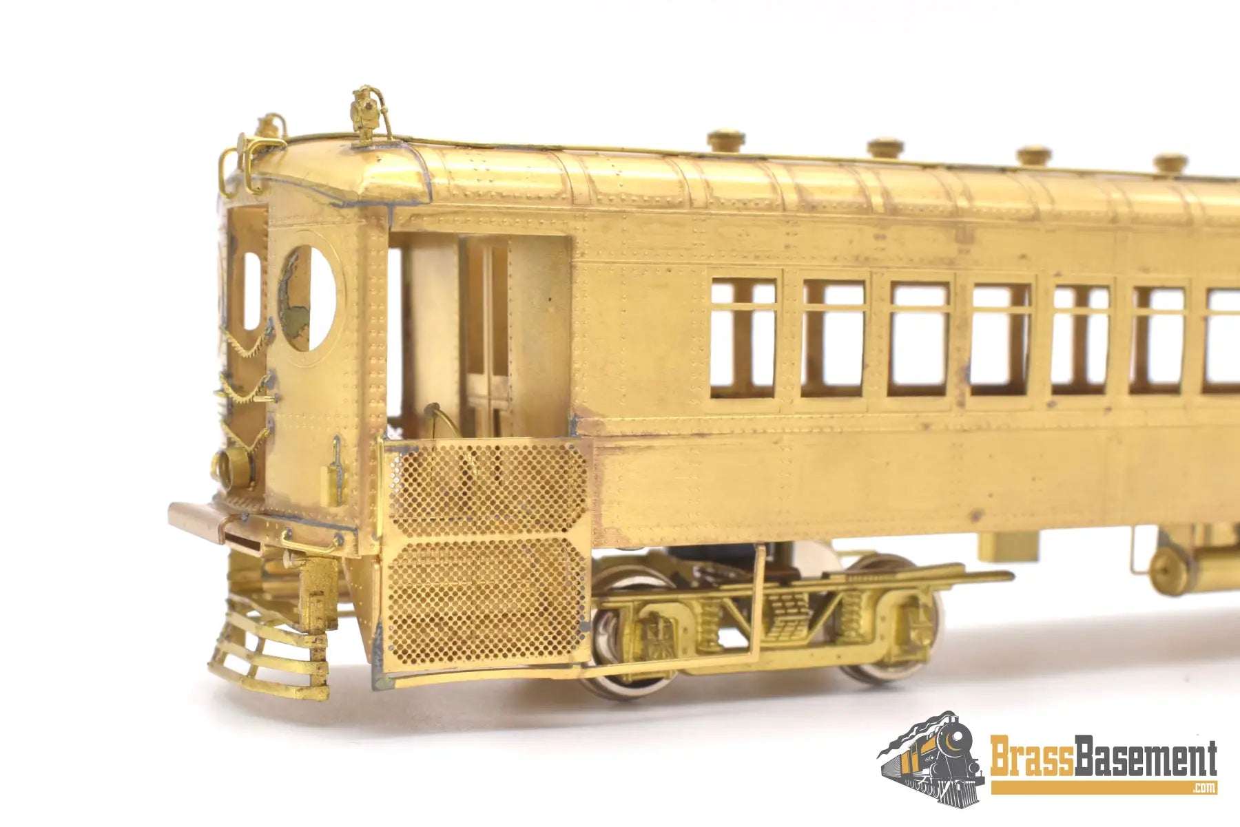 Ho Brass - Hi - Country Southern Pacific Interurban Electric Railway Coach #300 Powered & Trailer