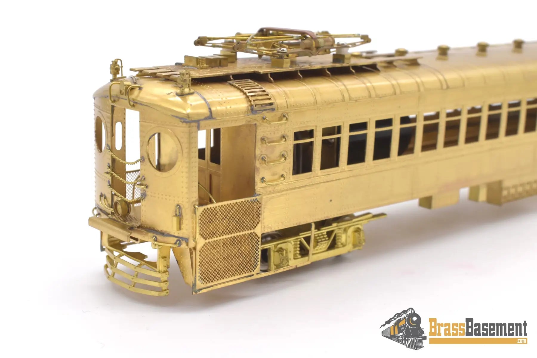 Ho Brass - Hi - Country Southern Pacific Interurban Electric Railway Coach #300 Powered & Trailer