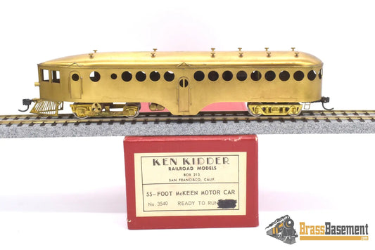 Ho Brass - Ken Kidder 55Ft Mckeen Motor Car Original Condition Diesel