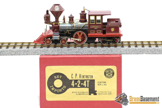 Ho Brass - Key Central/Southern Pacific Sp #1 4 - 2 - 4T Cp Huntington Cs 42 Samhongsa Fp Steam