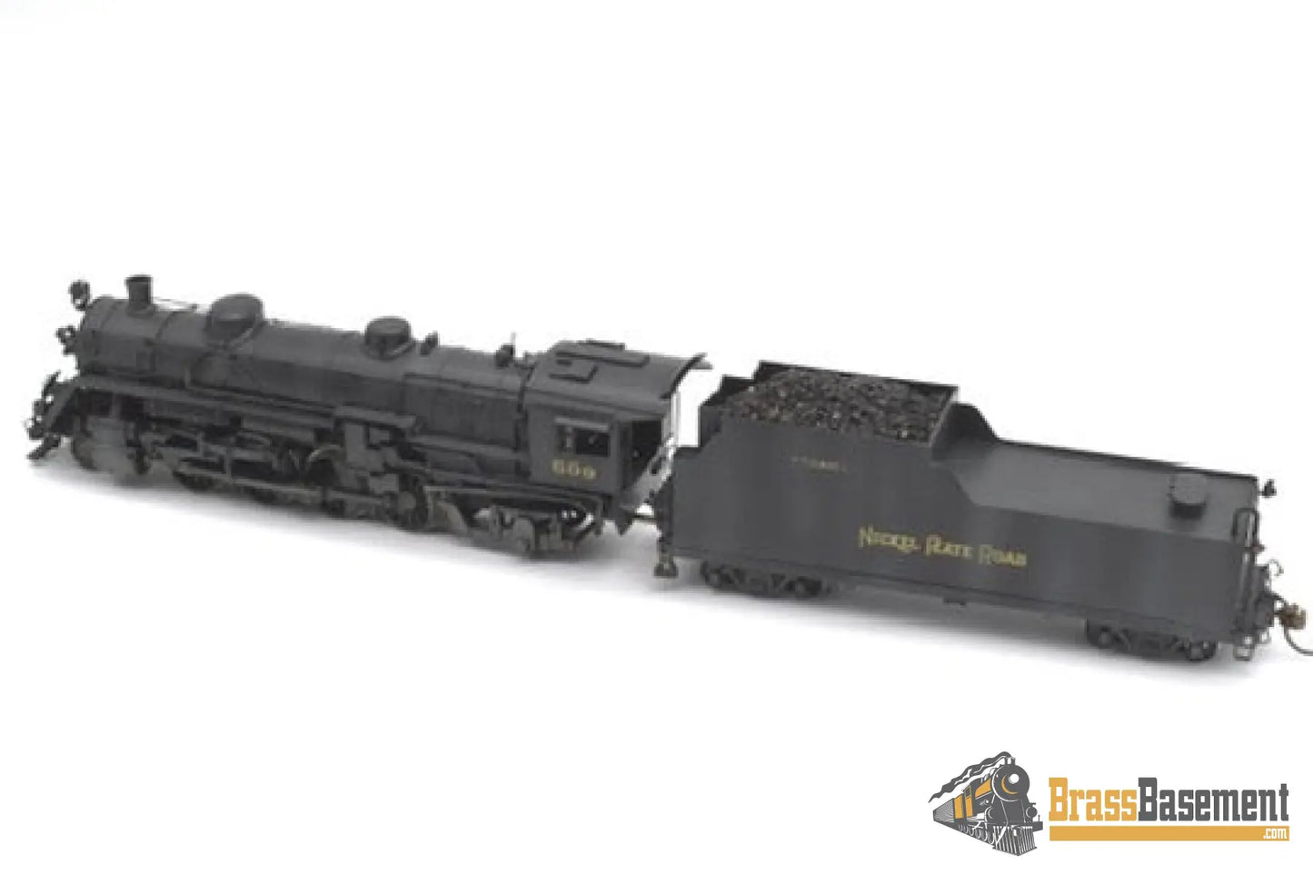 Ho Brass - Key Imports Ac&Y #407 As Nkp Nickel Plate #609 2-8-2 Nice C/P Steam