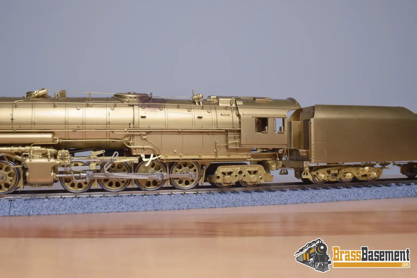 Ho Brass - Key Imports Baltimore & Ohio B&O Em-1 2-8-8-4 7600 Class Unpainted Steam