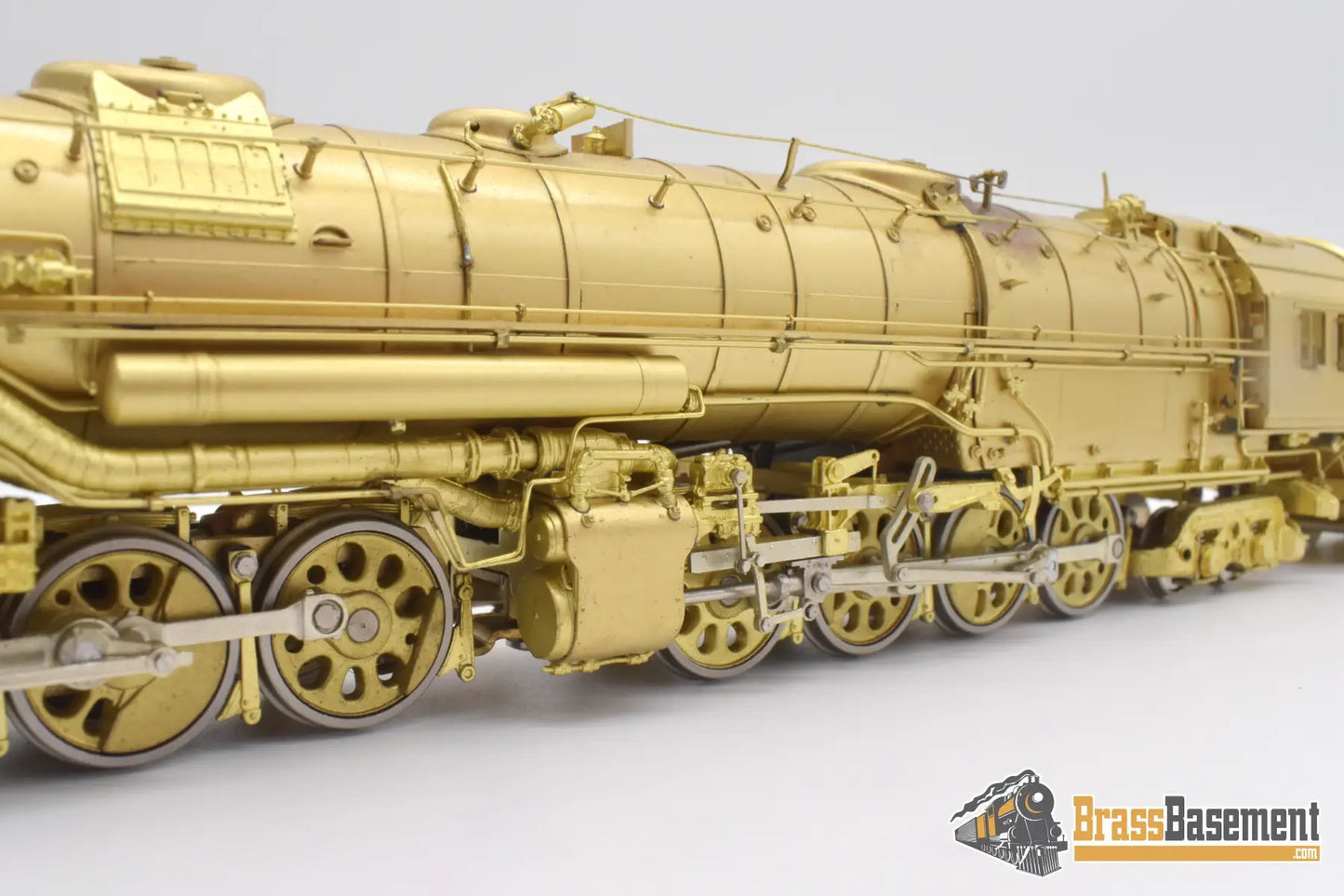 Ho Brass - Key Imports Baltimore & Ohio B&O Em-1 2-8-8-4 7600 Class Unpainted Steam